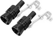 Daseeme Turbo Sound Exhaust Muffler Whistle Car Roar Maker,Black