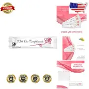 Refreshing Lemon-Scented Hand Wipes - 250 Individually Wrapped Extra Thick Wipes