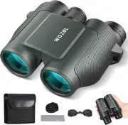 15X32 Compact Binoculars for Adults and Kids - High Powered Small Binoculars fo