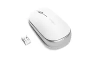 Kensington SureTrack Mouse RF Wireless+Bluetooth 2400 DPI Ambidextrous - White [K75353WW]