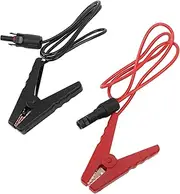 Solar Power Battery Clip Durable ABS Material Efficient Conversion Safe and Stable Connection Wide Compatibility for Solar Panels Automotive Motorcycle 2PCS 12AWG Extension Cable