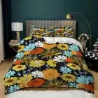 Short florescence 3D Print Duvet Quilt Doona Covers Pillow Case Bedding Sets