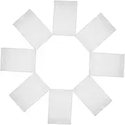 Vinyl Cassette Tape Storage Boxes 10pcs Plastic Cassette Tape Containers Lids for Easy Identificati