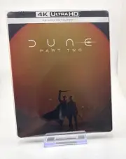 Dune: Part 2 Two - EU Import V2 Steelbook (4K UHD + Blu-ray , Region Free)