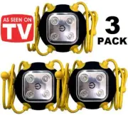 3x Amazing Widget Light Clings Anywhere Bright LED Flashlight Emergency