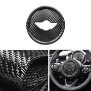 Car Steering Wheel Center Mark Cover Trim For Mini F54 F55 F56 F57 F60 2019 BLK (for: Mini)