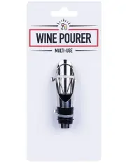 [Living Today] Wine Pourer Bottle Stopper Silver
