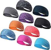 [LUCKY TRADING] Women's men's yoga sports headband running exercise travel fitness elastic sweat exercise non-slip multi-head with head towel is suitable for all men and women