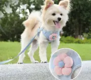Fashion Soft Mesh Cat Harness Pet Adjustable Escape Proof Vest Harnesses for Dog