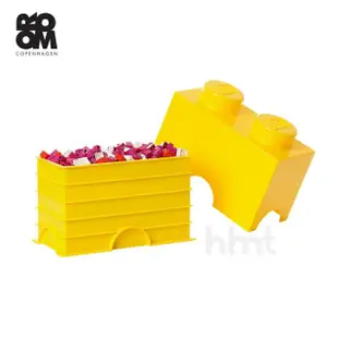 【LEGO 樂高】Room Copenhagen LEGO Storage Brick 2樂高積木經典方塊二收納盒(樂高收納盒)