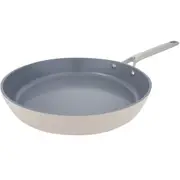 Pyrolyx NEXGEN Ceramic Fry Pan 30cm Ivory - Recycled Aluminium, Non-Toxic Swiss Coating