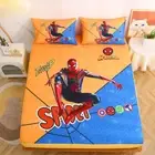 Avengers Marvel Fitted Sheet Superheroes Bed Decor Set Single/Double/Queen Size