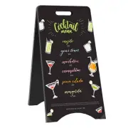 A-Frame Chalkboard Sign Large 15" x 30" Sandwich Chalkboard Double Sided Side...