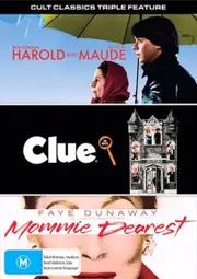 Harold and Maude / Mommie Dearest / Clue - Cult Classics Triple Feature DVD