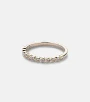 [Stone and Strand] Stone and Strand Slim Lattice 14kt gold ring with diamonds K gold