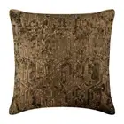 Decorative Pillow Cover Gold 16"x16", Couch Decor Silk - Gold Old Times