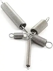 Dual Hook Tension Spring,5Pcs Extension Spring Small Tension Springs with Hooks 1.2mm Thickness Long Extension Springs 1.2X10X35mm (Color : 1.2x10x30mm)