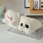 Cute Design Panda Plush Pen Bag Large Capacity Stationery Storage Bag Children