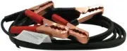 12' Emergency Battery Jumper Cables 10 Gauge Black/Red Color Coded Clamps