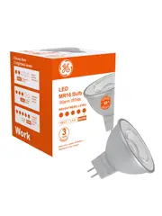 GE 6.5W LED MR16 Globe in Warm White