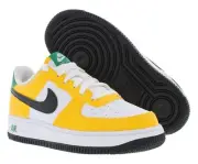 Nike Air Force 1 GS Girls Shoes Size 4.5, Color: University Gold/Black