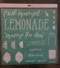Chalk Couture Lemonade Transfer Stencil RETIRED New 18 x 18 D SIZE