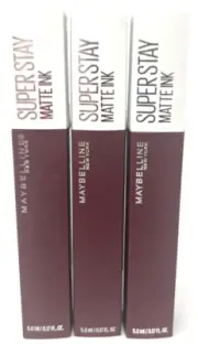 (3) Maybelline Super Stay Matte Ink Liquid Lipstick Sealed 112 - Composer