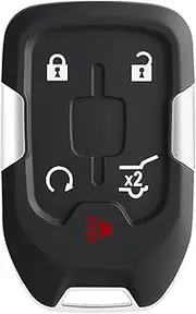 Self-Programmable Replacement for Proximity Smart Key Fob for 2017 2018 2019 2020 2021 GMC Acadia (FCC:HYQ1EA) 1 pcs