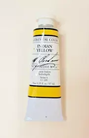 M Graham Solvent Free Oil Paint 1.25 oz - Indian Yellow