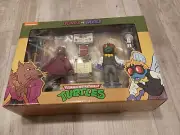 Neca Teenage Muntant Ninja Turtles Splinter and Baxter Action Figure Set NECA