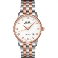 在飛比找PChome24h購物優惠-MIDO Baroncelli 復刻羅馬機械腕錶-(M860