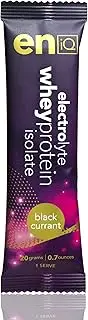 eniQ Electrolyte / Whey Protein Isolate, Blackcurrant, Box of 24 x 20g
