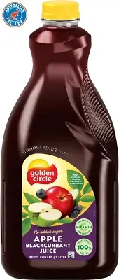 Apple and Blackcurrant Fruit Juice No Added Sugar No Artificial Colours, Flavour