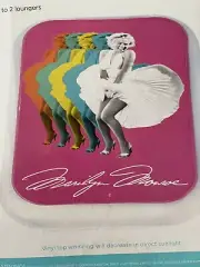 Marilyn Monroe Pool Float Island Lounger XL 65x46 MCM MID-century Modern Pink