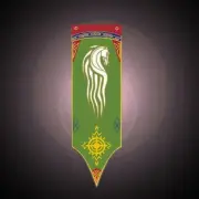 Lord of the Rings Rohan Banner Flag Lotr Gondor the Hobbit Comic Con Film Prop