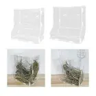 feed Cage Food Basin Rabbit Rack Hay Grass Dispenser for Bunny Hygeian Eating