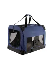 [Royale] Large Collapsible Canvas Portable Carrier in Navy