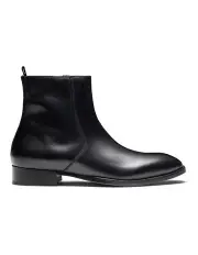 [Aquila] Liverpool Zip Boots in Black