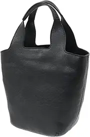 Genten(ゲンテン) Tote Cuoiolvid Dark Gray, gray (dark gray), Free Size