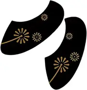 ERINGOGO 2pcs Ukulele Pickguards Scratch Protective Guards for Ukulele Supplies Easy to Install Includes Cleaning Cloth Dust Absorber