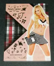 2018 Benchwarmer LANA KINNEAR Hot For Teacher #45 Gold Foil/25 PLAYBOY Iron Man
