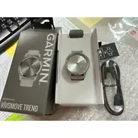 在飛比找蝦皮購物優惠-GARMIN VIVOMOVE TREND 指針智慧腕錶 手