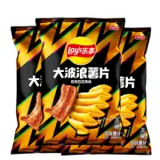 3 Bags Lay's BBQ Flavor Taste Potato Chips Casual Snack Food