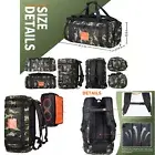For JBL PARTYBOX 110 Speaker Travel Bag Water-resistant Nylon Camo Backpack