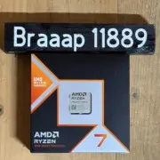 AMD Ryzen 7 9800X3D AM5 4.70GHz To 5.2GHz 8-Core 16 Thread Desktop Processor NEW