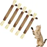Chew Sticks,Kitten Teething Toys Natural Cat Teeth Nip Cleaning Teeth Chew