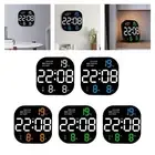 LED Desktop Alarm Clock Count up Down Timer Digital Wall Clock for School