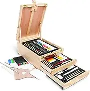 ART VIBE Complete Mixed Media Box Easel Set 108PC