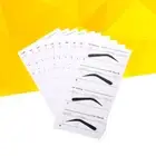 10 Pcs Eyebrows Stencils Perfect Eyebrow Brow Kit With Stencil