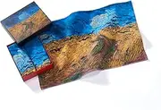 Musearta GT2-VG-WW-V433127 Unisex Guest Towels with Wheatfield with Crows by Artist Vincent Van Gogh Cotton 40 x 60 cm Set of 2
